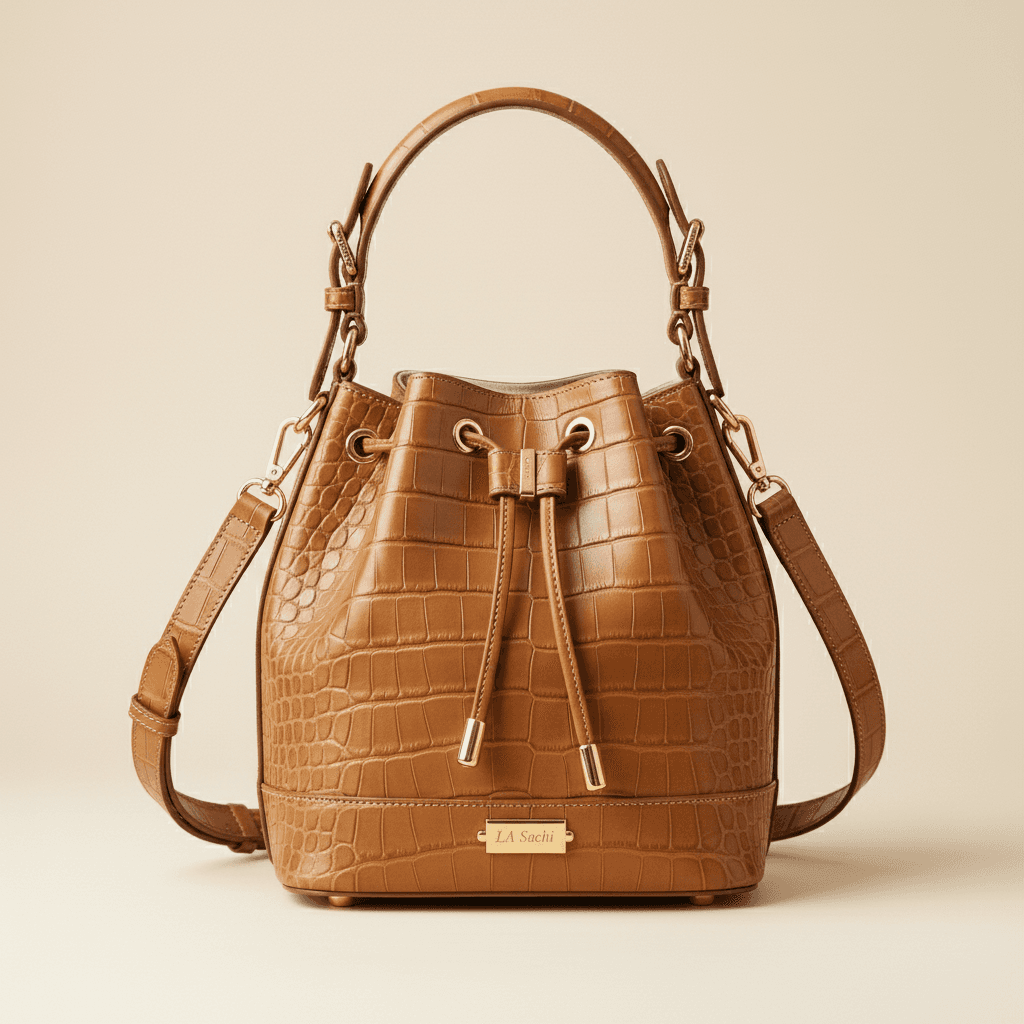 The Camel Bucket Bag